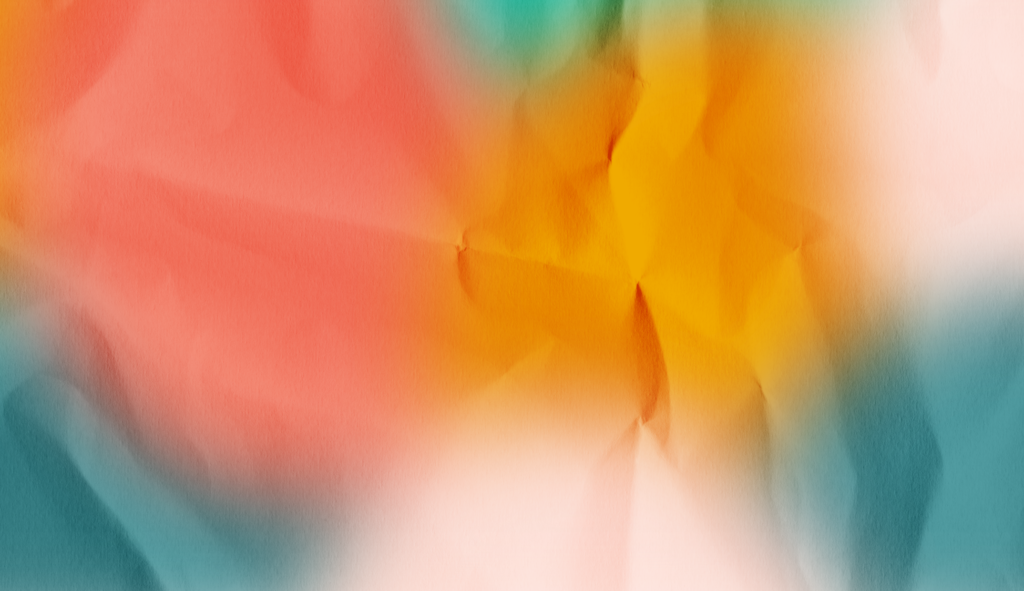 Inkfire abstract background graphic in navy, teal and ember tones.