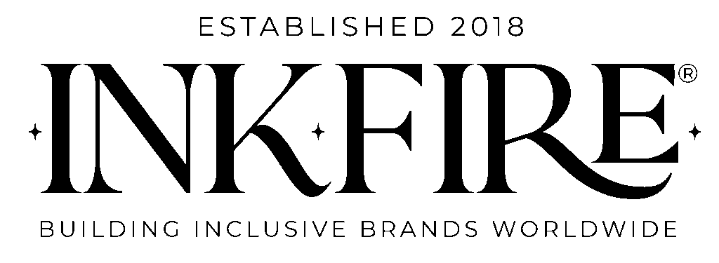 Abstract Inkfire homepage graphic.