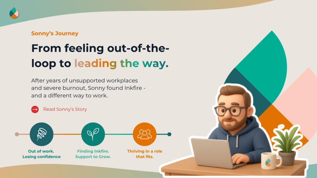 4 for Case Study: Finding space to get back into industry, without reaching burnout.
